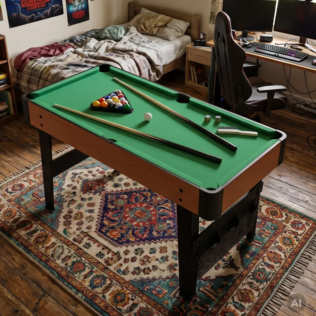 Billard im Jugendzimmer