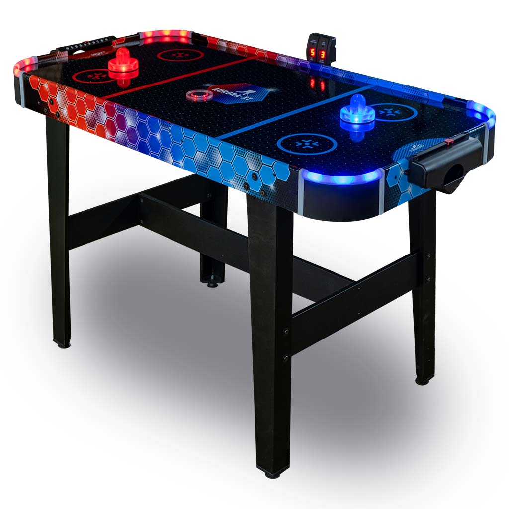 [04018] Carromco Air-Hockeytisch  Fire vs. Ice mit LED-Pucks & Pusher
