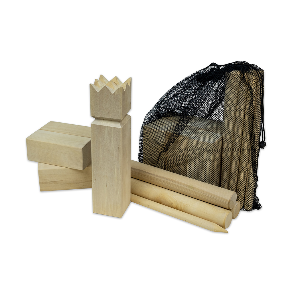 [07711] Wikinger Schach Basic, Birkenholz | Carromco