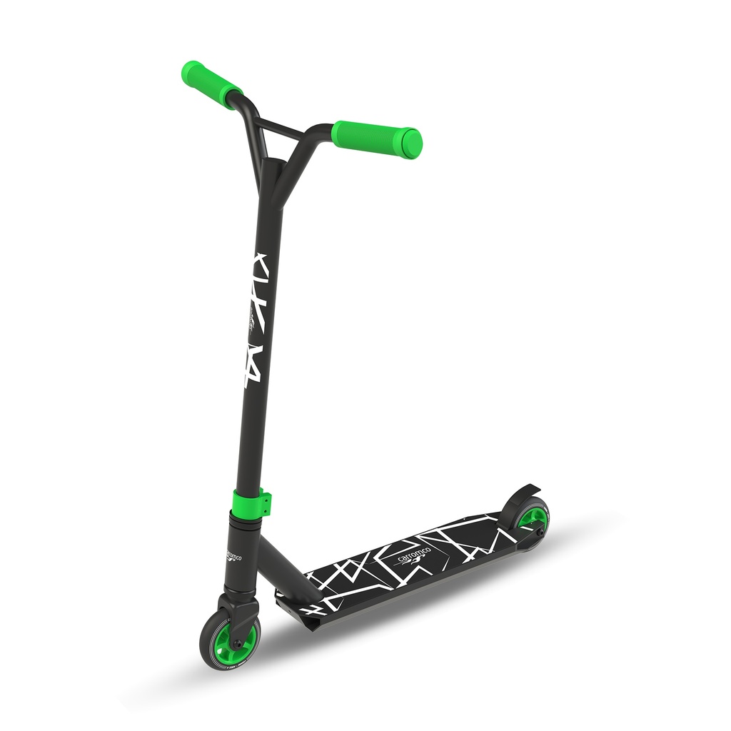 [78191CS] Carromco Cityroller Profi Stunt Roller Action Rider 100, Tretroller, Kickscooter 