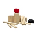 Carromco Spiel Kubb Wikingerschach Odin-M – Kiefernholzspiel