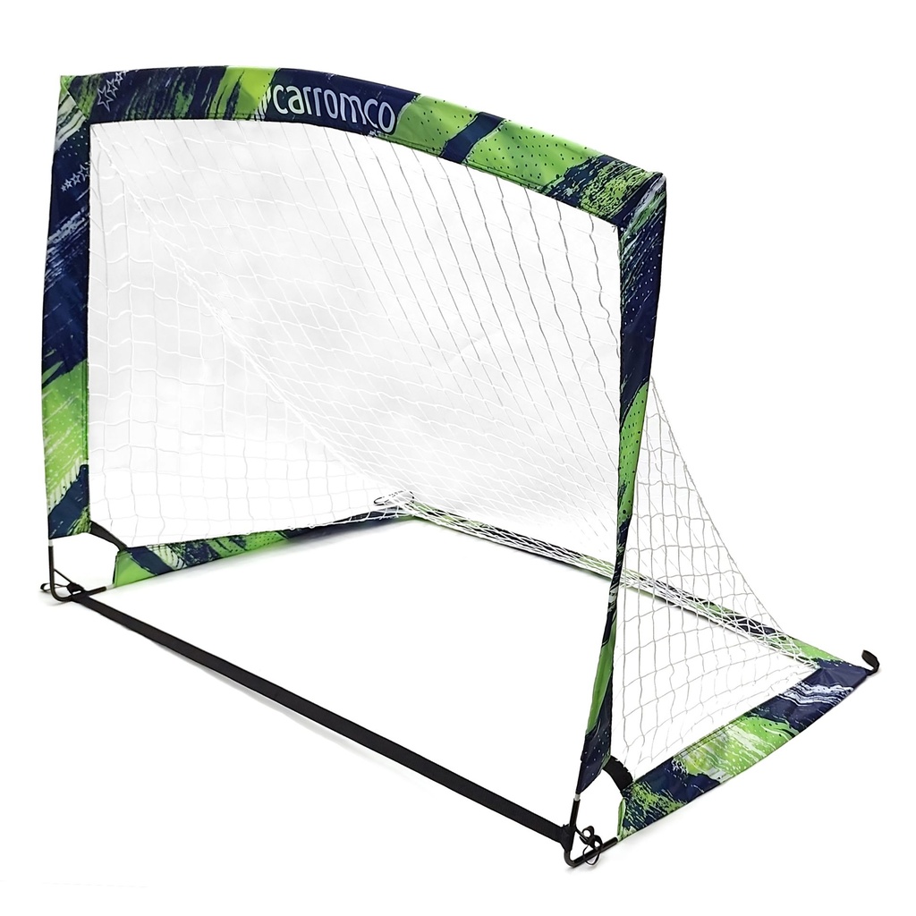 Carromco Pop-Up Tor-Set | Klappbares Fußballtor 2er-Set für den Garten | SCHNELL