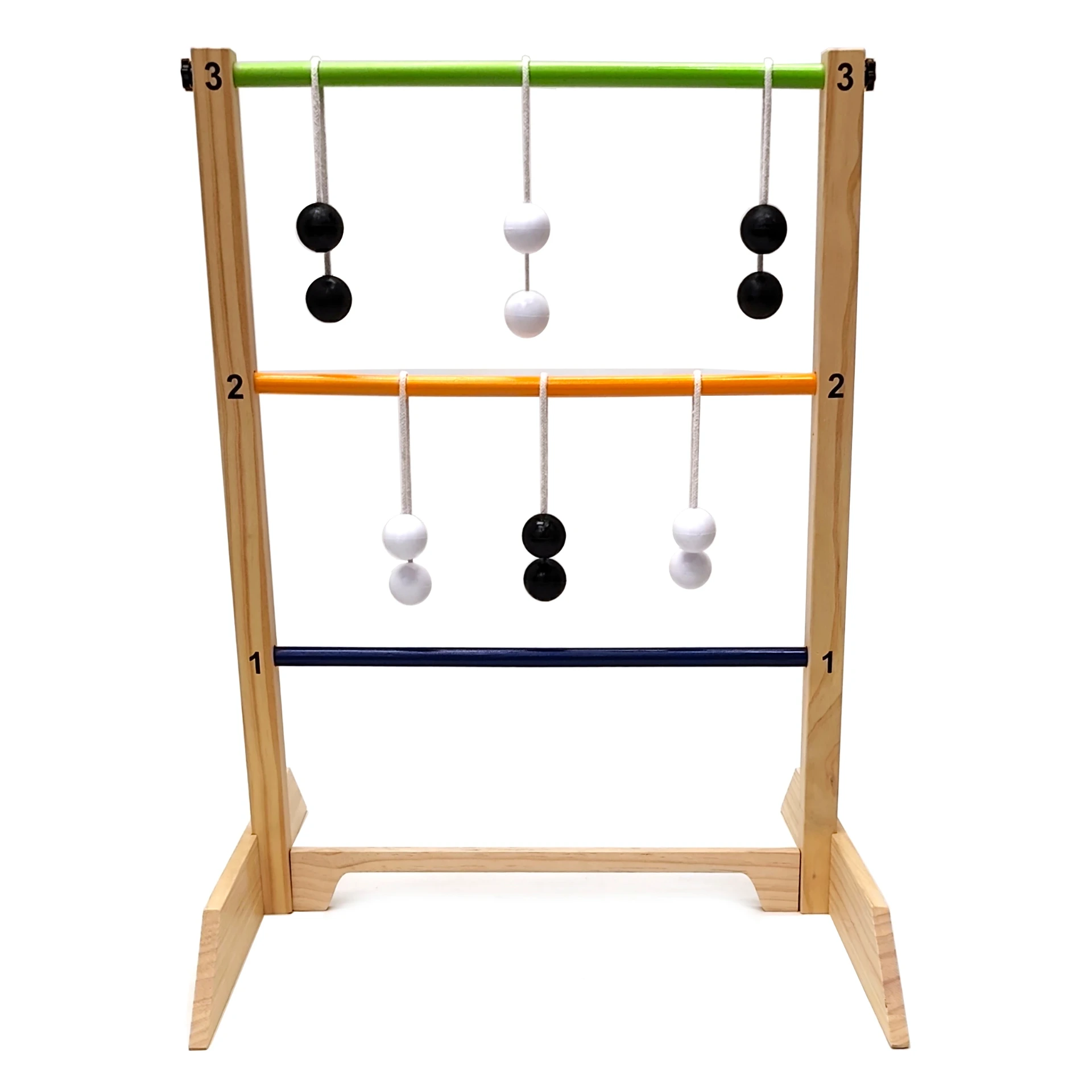 [07672FSC] Carromco Wikinger Leitergolf I Wurfspiel mit 6 Bolas, Tasche & FSC-Holz