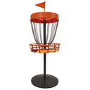 Carromco Spiel Carromco Disc Golf Set I Mobiler Frisbee Golf Korb mit 5 Wurfscheiben