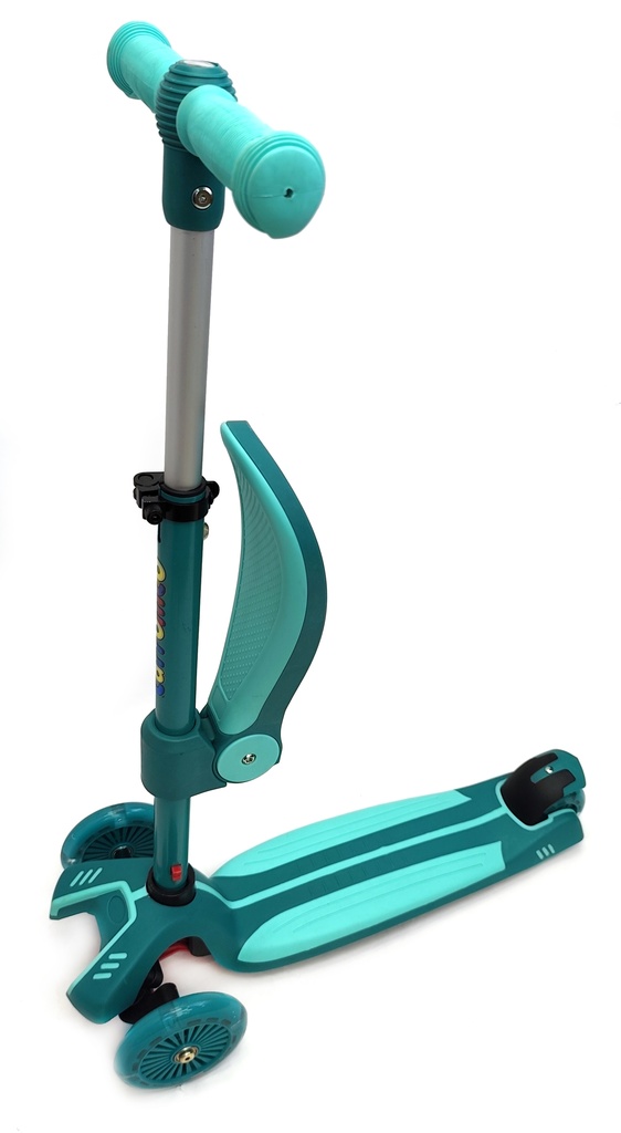 Carromco Tretroller 2in1 Kinderroller mit Sitz, 3-Rad Kinderscooter ab 3 Jahren, Scooter